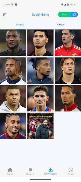 SocialGenie App Screenshot 3